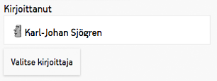 Kenttä Kirjoittanut