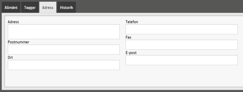 Adressuppgifter för biblioteket