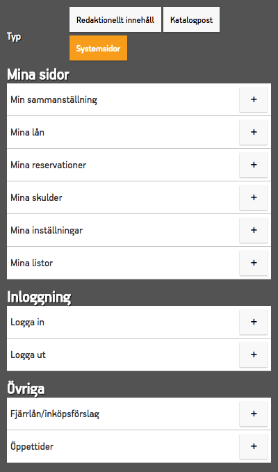 Widgeten Infoga länk efter att man tryckt på "Bläddra..."