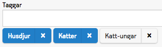 Taggar från verket