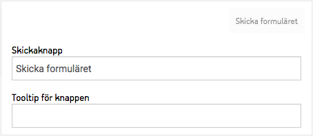Utfällda inställningar för skicka-knappen.